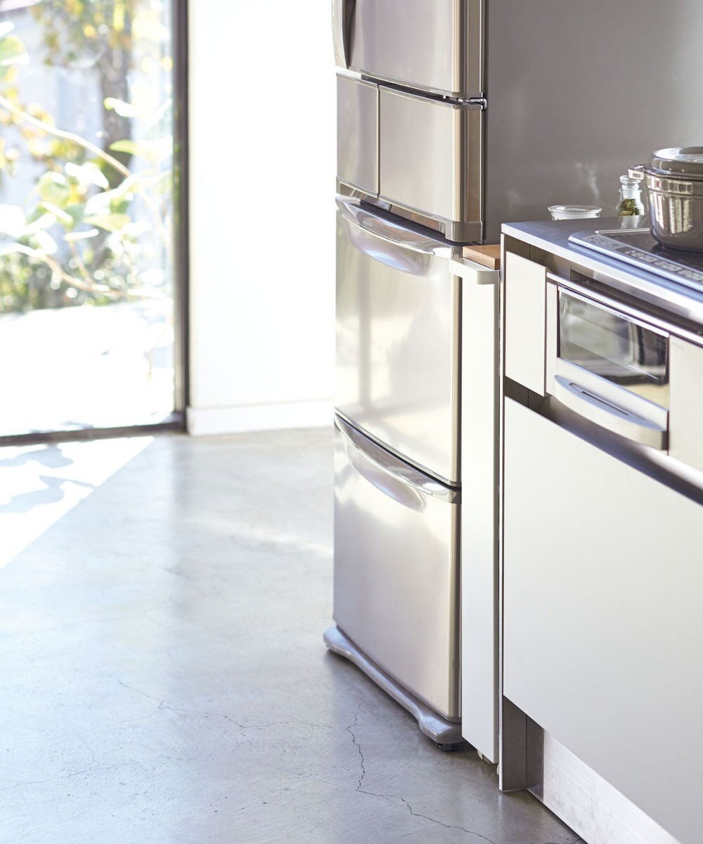 tower ハンドル付きスリムワゴン タワー ホワイト 