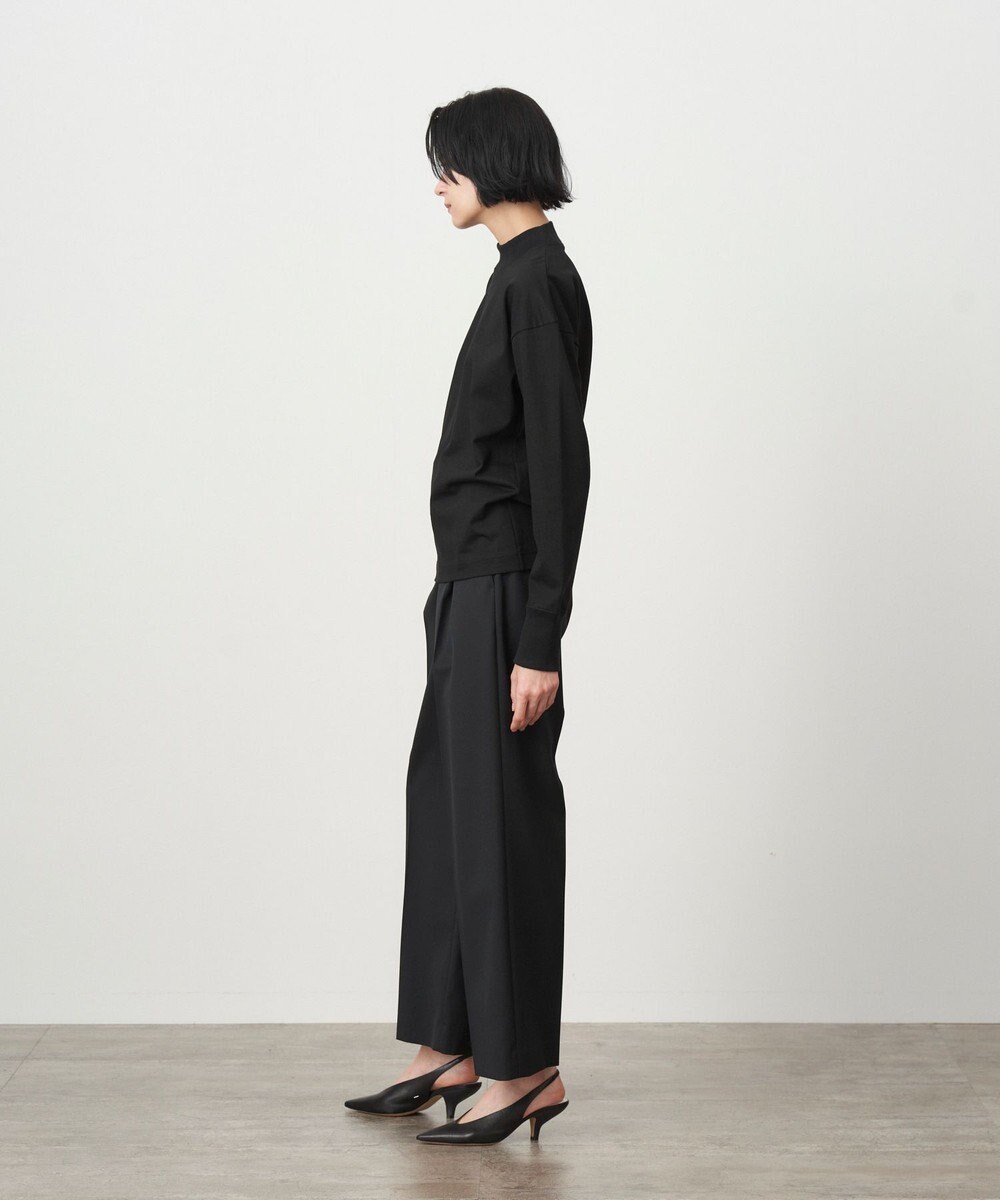 ATON SUPIMA AIR 12/- | モックネックプルオーバー 