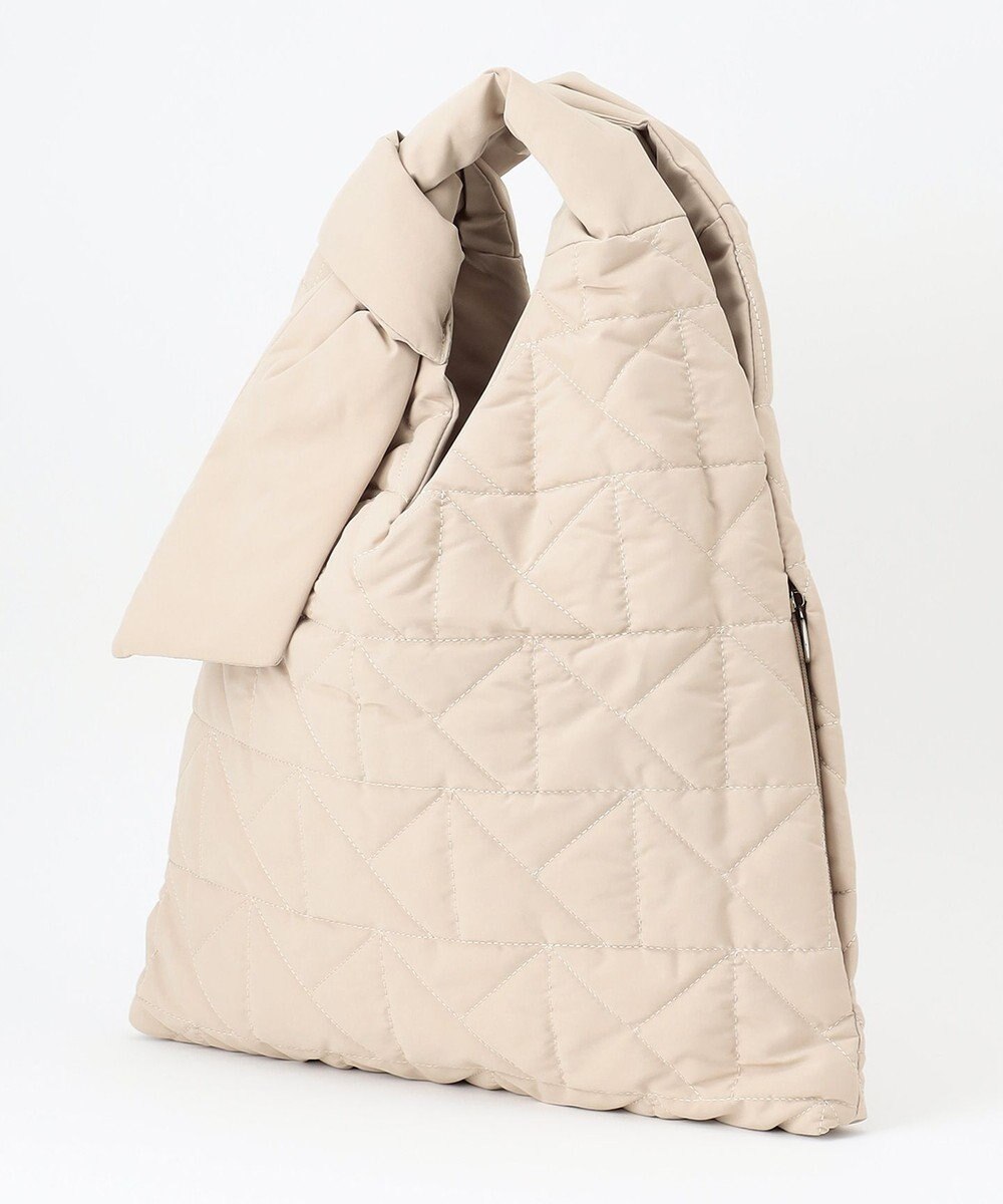 LA BAGAGERIE 【maison vert】 【超軽量！】キルティングトライアングルトートバッグ 