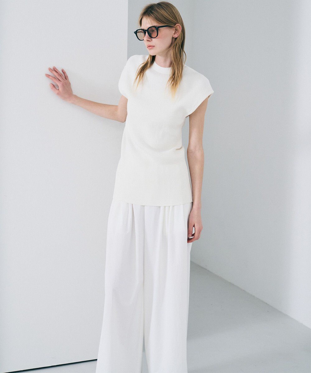 uncrave スムースニット 2WAYジレ 