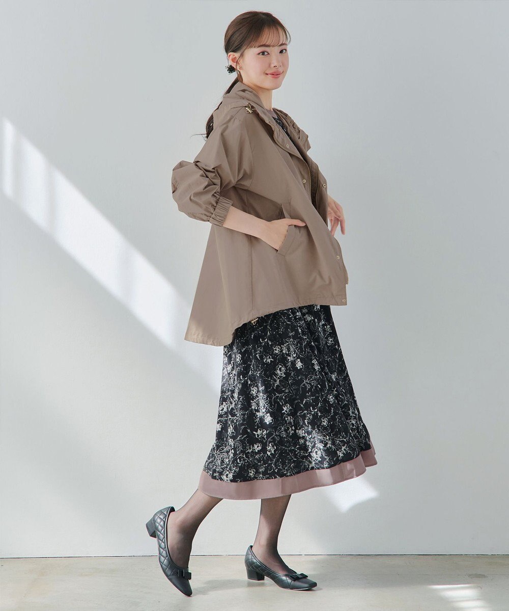 Tiaclasse L 撥水ドロストマウンテンパーカー 