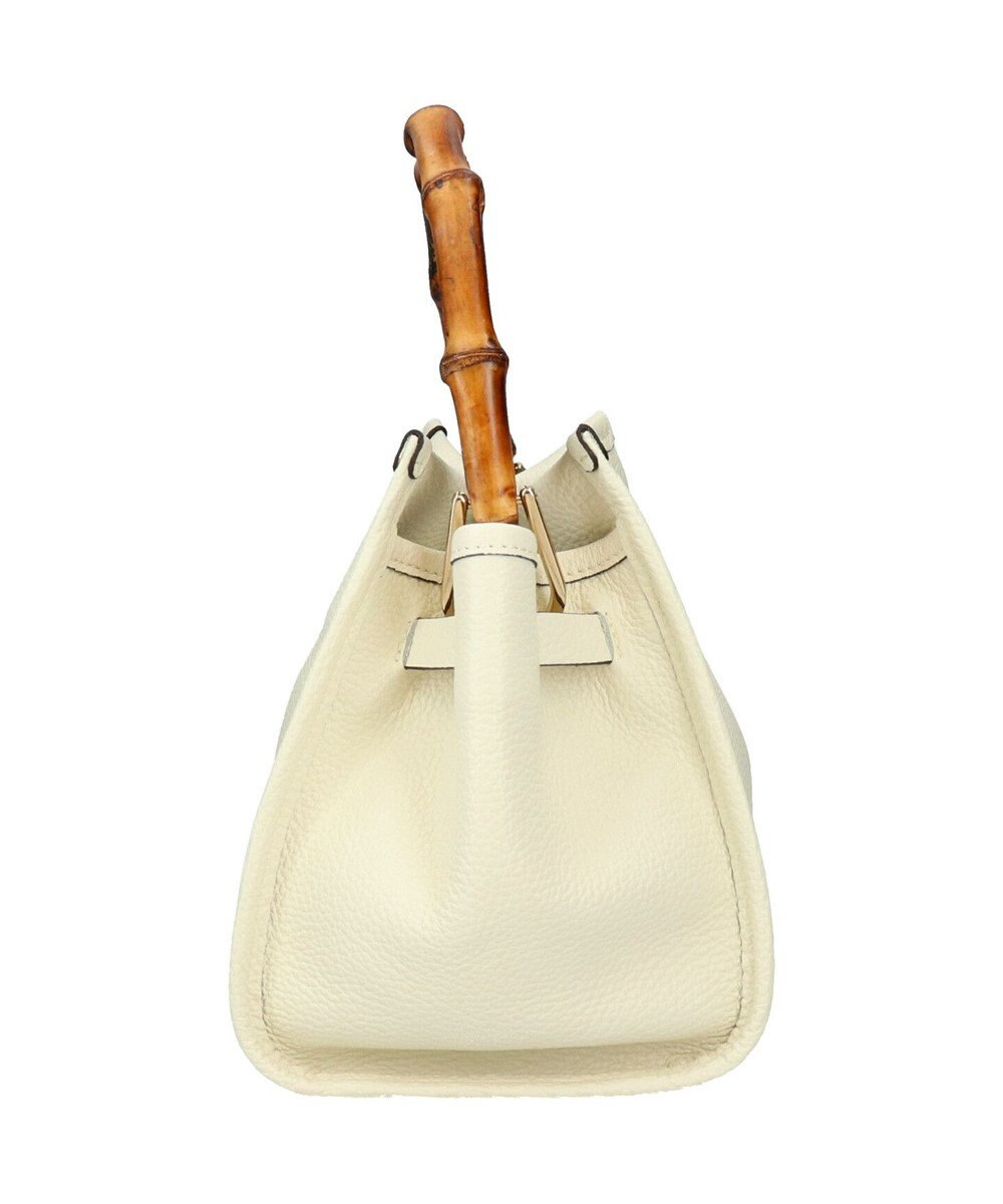 INTER-CHAUSSURES 【LORISTELLA】バンブーハンドルレザーバッグ 