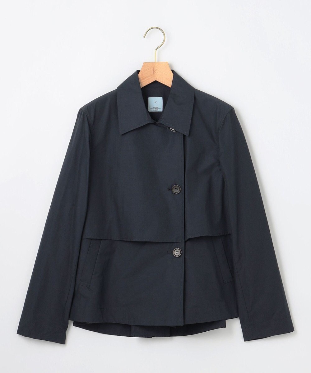 組曲 L タイプライター ショートトレンチコート 