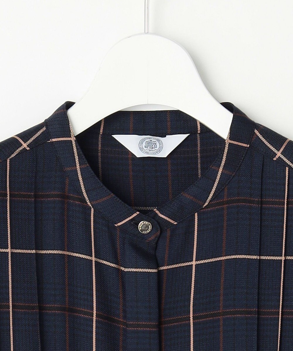 J.PRESS LADIES サイロチェック ストライプ ワンピース 