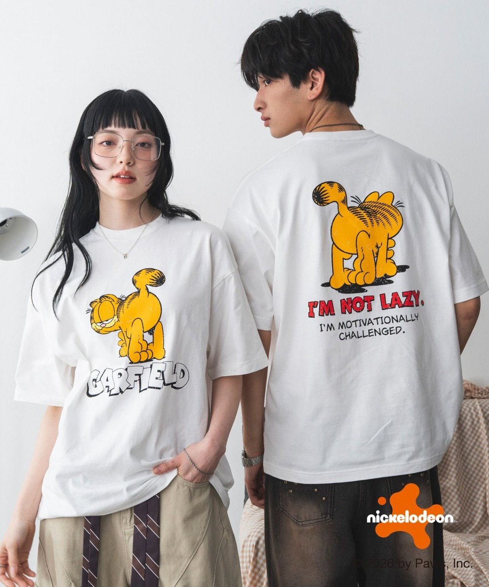WEGO 【ユニセックス着用ITEM】GARFIELDグラフィックT（SS） 