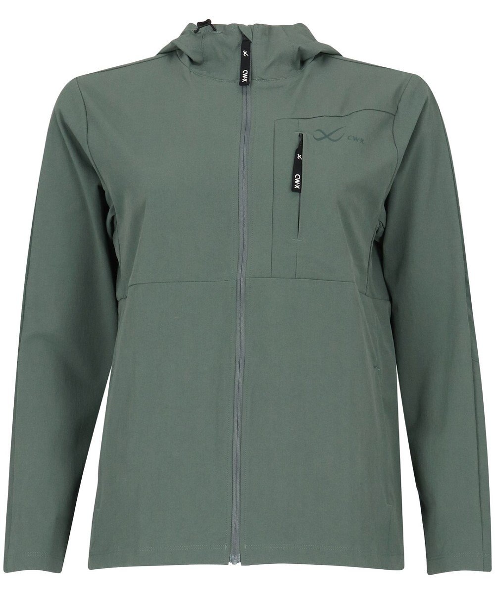CW-X 【WOMEN】 CW-X トップス ジャケット 長袖 はっ水(本体) UVカット率90%以上(本体) フード付き レディース DWY549 /ワコール 