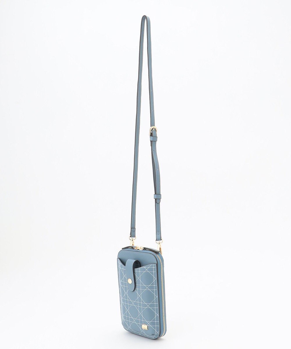 LA BAGAGERIE レザーステッチ　マルチポシェット 