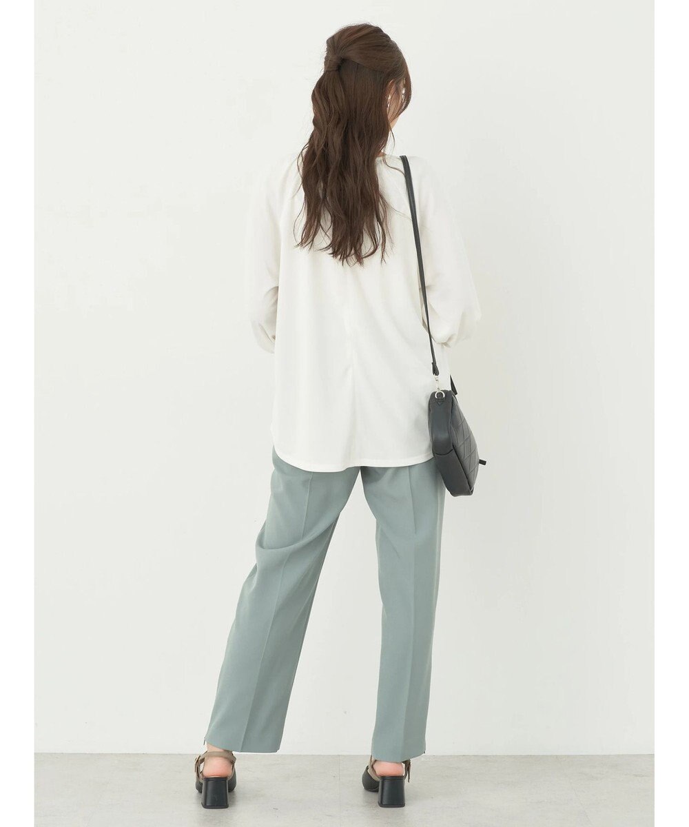 earth music&ecology パフスリーブカットソー 