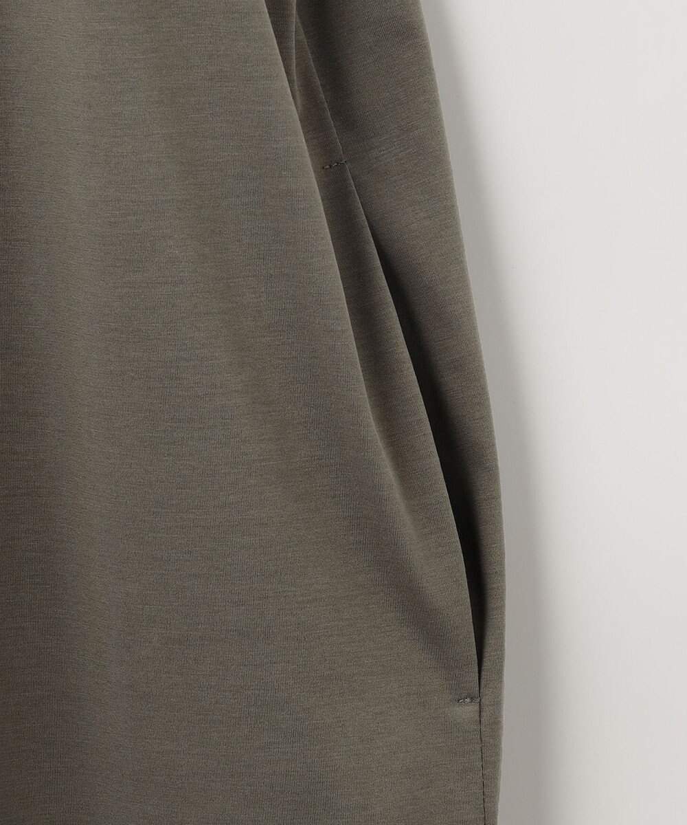 自由区 L 【洗える】ライトギャザーフレンチスリーブ ワンピース 