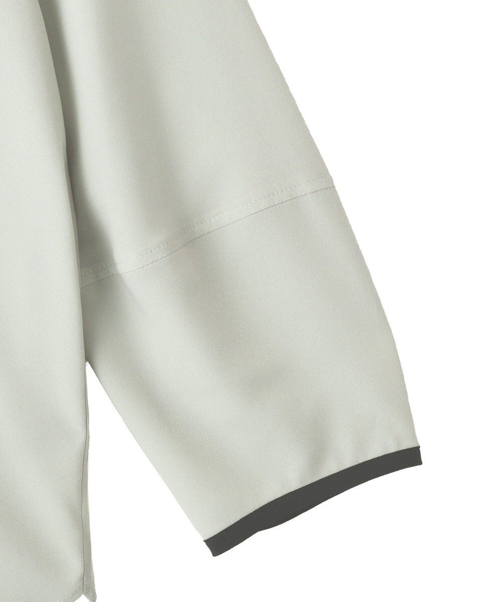 YECCA VECCA 配色パイピングブラウス 