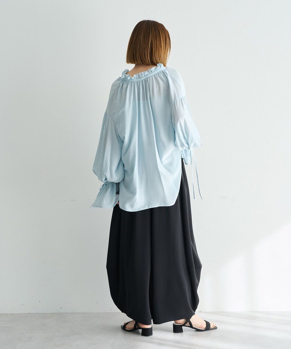 YECCA VECCA コクーンドレープワイドパンツ 