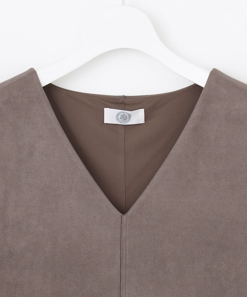 J.PRESS LADIES L 【洗える】スエードダンボール ジャンパースカート 