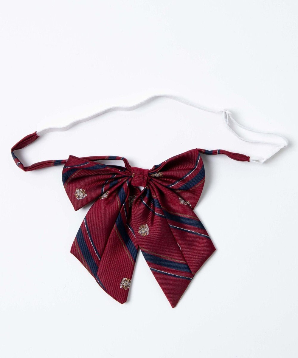 WEGO 【SCHOOLITEM】エンブレム柄スクールリボン 