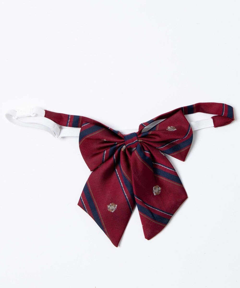 WEGO 【SCHOOLITEM】エンブレム柄スクールリボン 