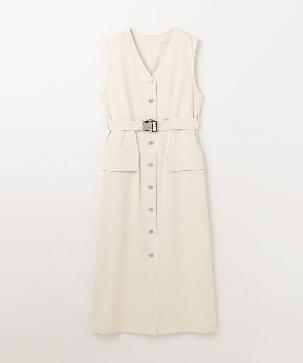 GRACE CONTINENTAL ベルト付ジャンパースカート 