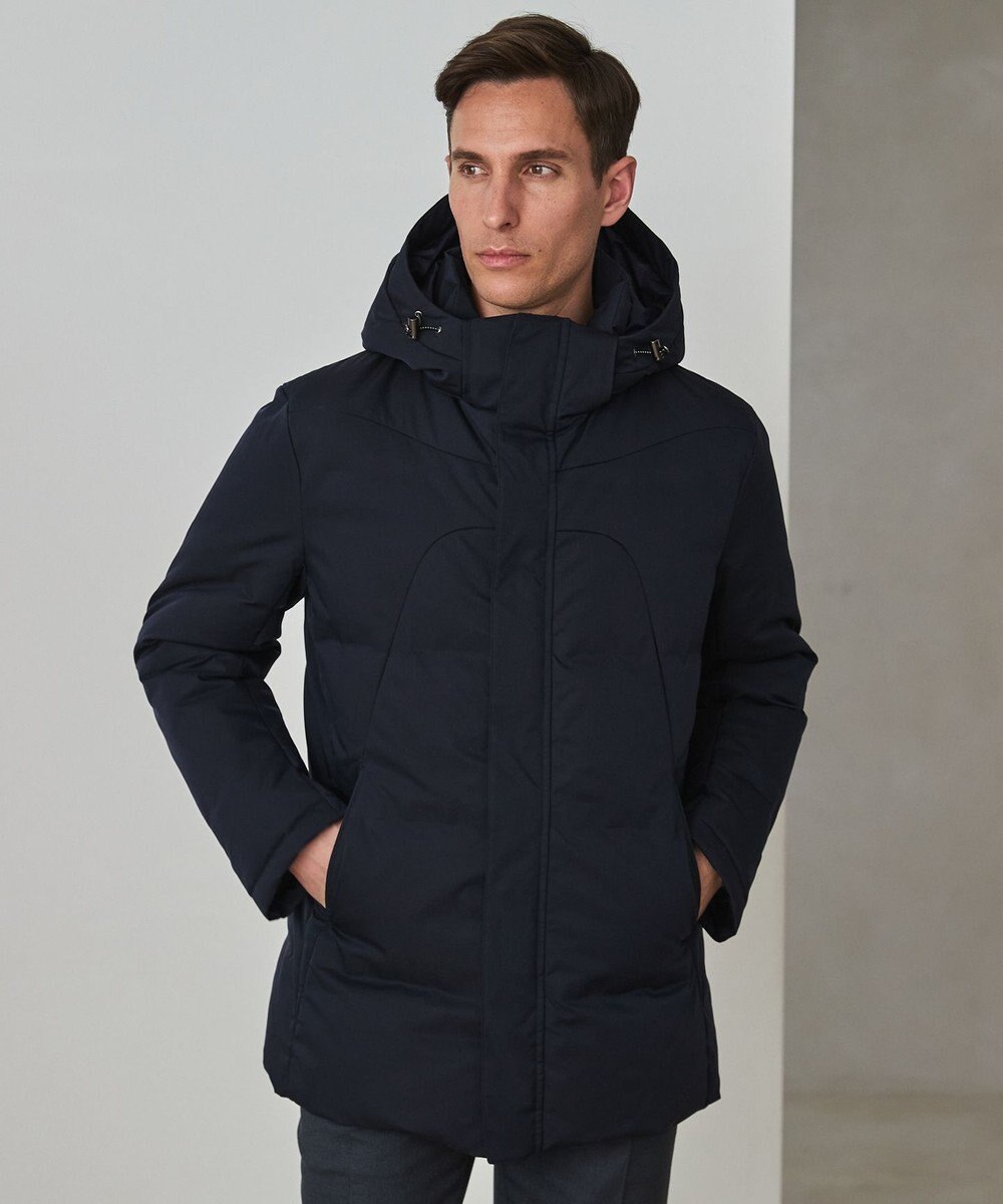 GOTAIRIKU WEB限定【仕事で着られる】ドレスダウンコート_ストレッチツイル_25年新作 