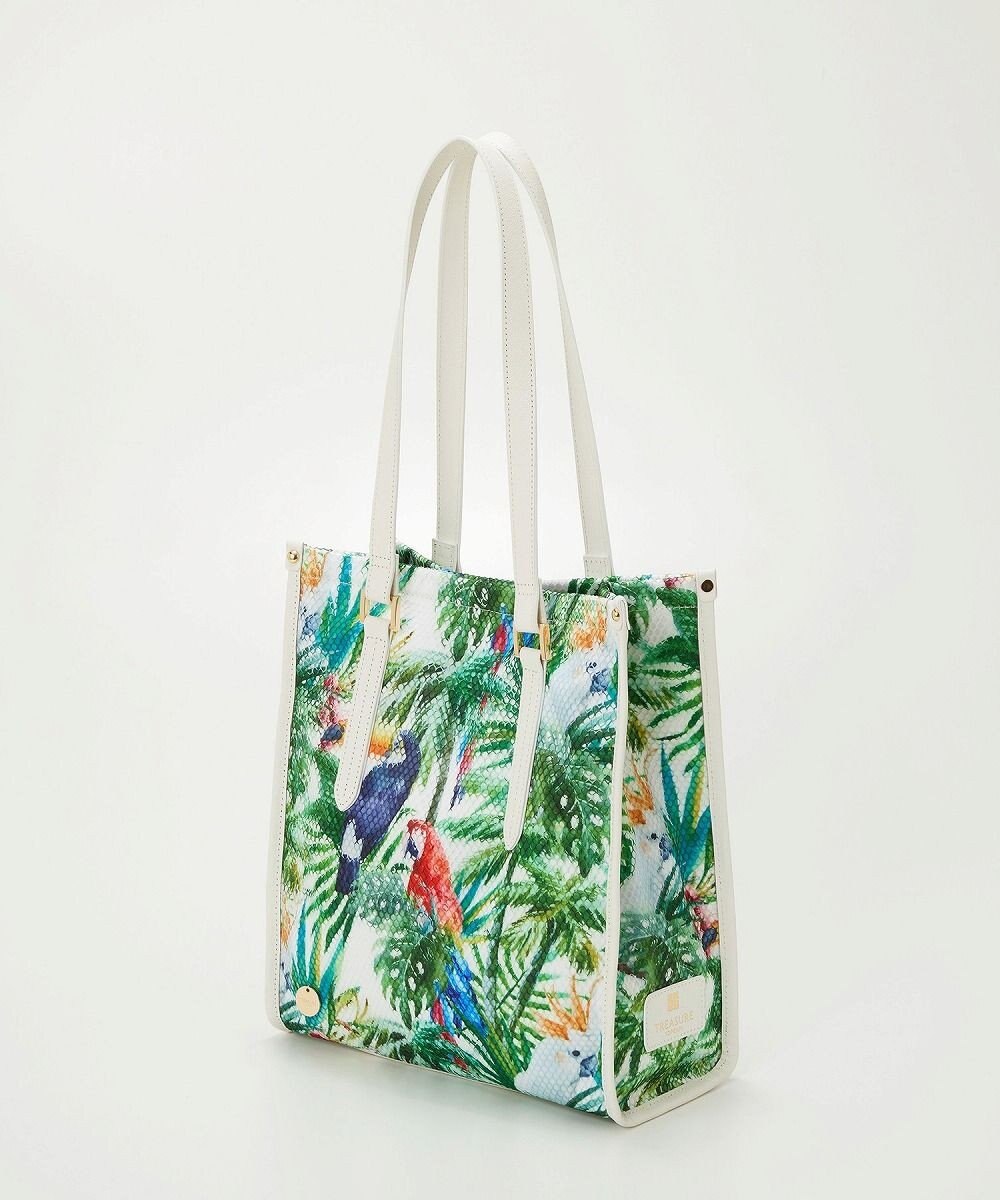 TOPKAPI 【TREASURE TOPKAPI】メッシュ ダブルプリント A4 トートバッグ 