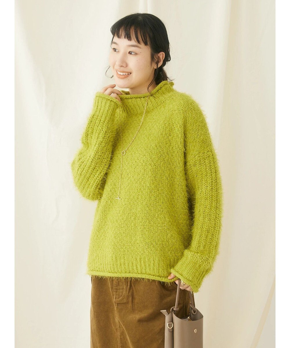 CRAFT STANDARD BOUTIQUE バスケットモールスタンドネックプルオーバー 