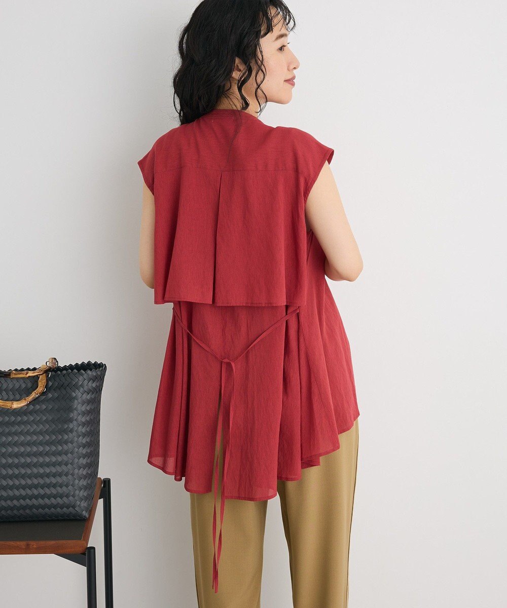 CRAFT STANDARD BOUTIQUE ヴィンテージボイルバックデザインブラウス 