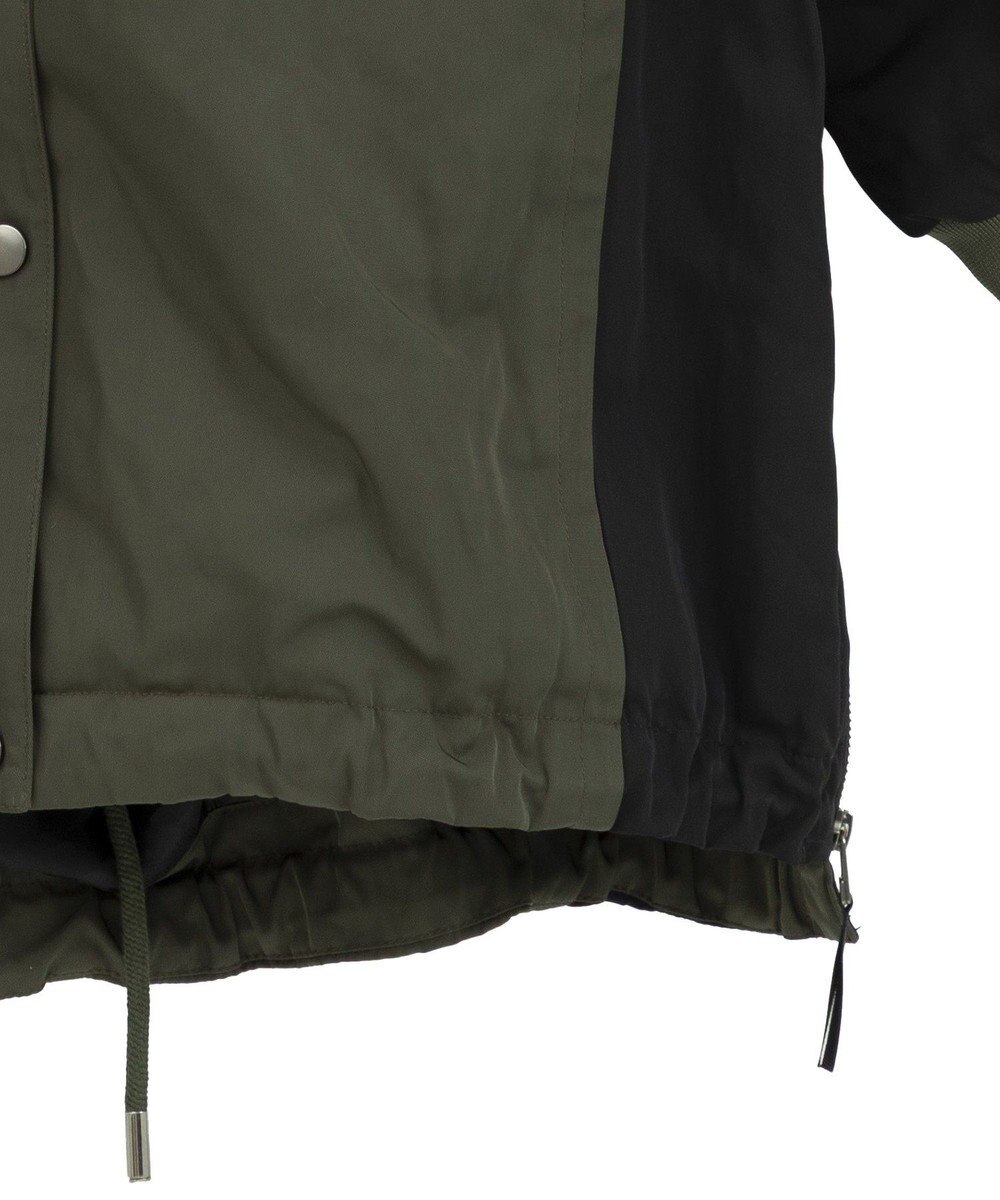 YECCA VECCA パディングフーディーコート 