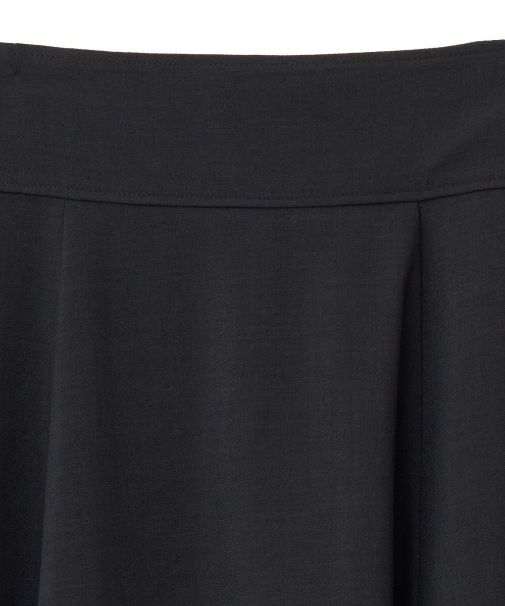 earth music&ecology シアーバックレースアップフレアスカート 