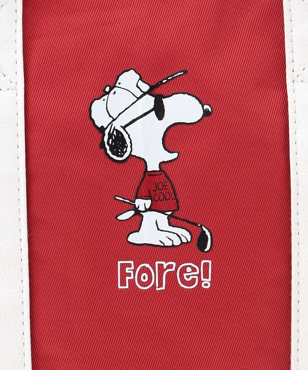 23区GOLF 【UNISEX】『PEANUTS』コラボ　保冷機能付きカートバッグ　JOE COOLのクールなイラスト 