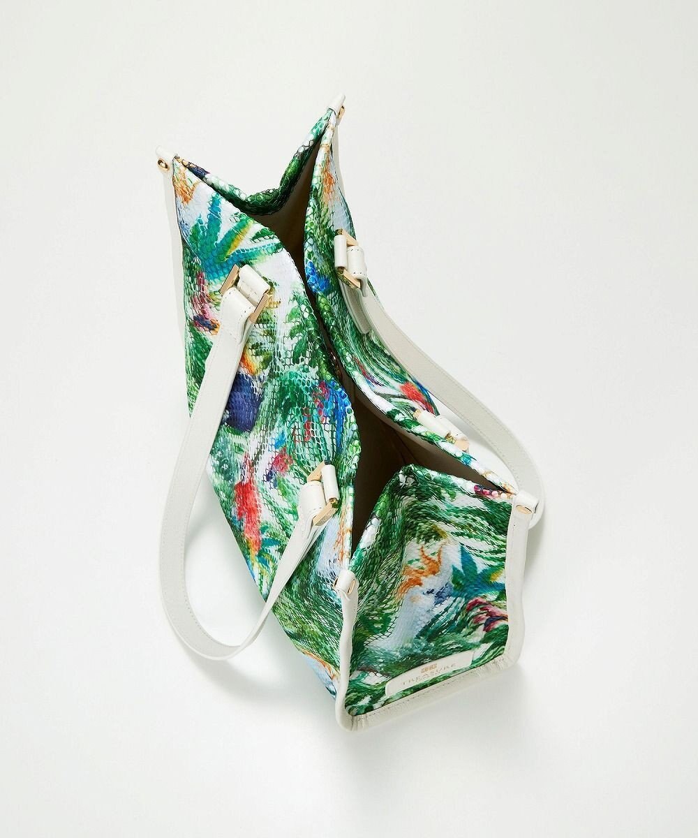 TOPKAPI 【TREASURE TOPKAPI】メッシュ ダブルプリント A4 トートバッグ 