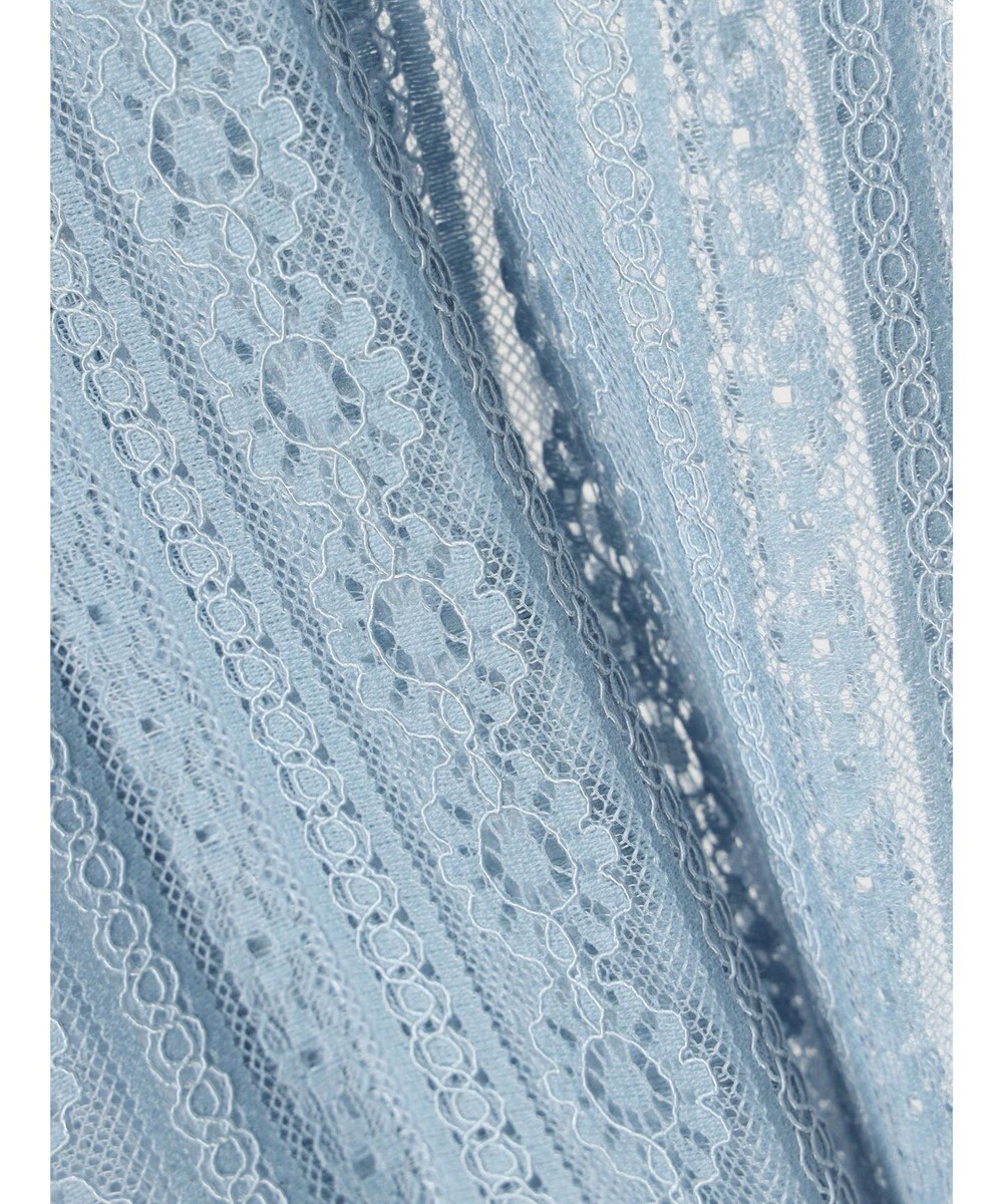 earth music&ecology フラワーレースシャツ 