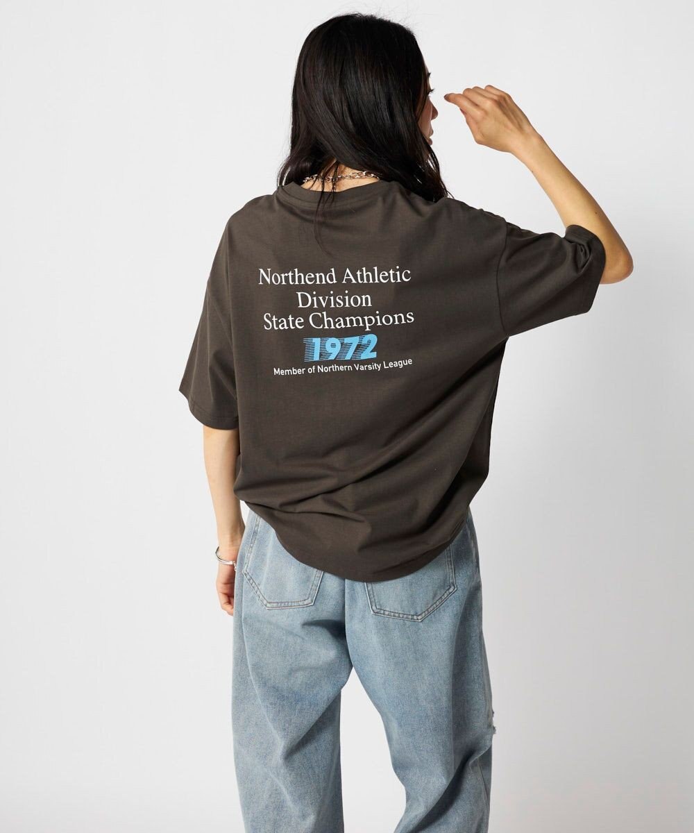 OP／FILA 【Ocean Pacific】カレッジ・バックロゴTシャツ 