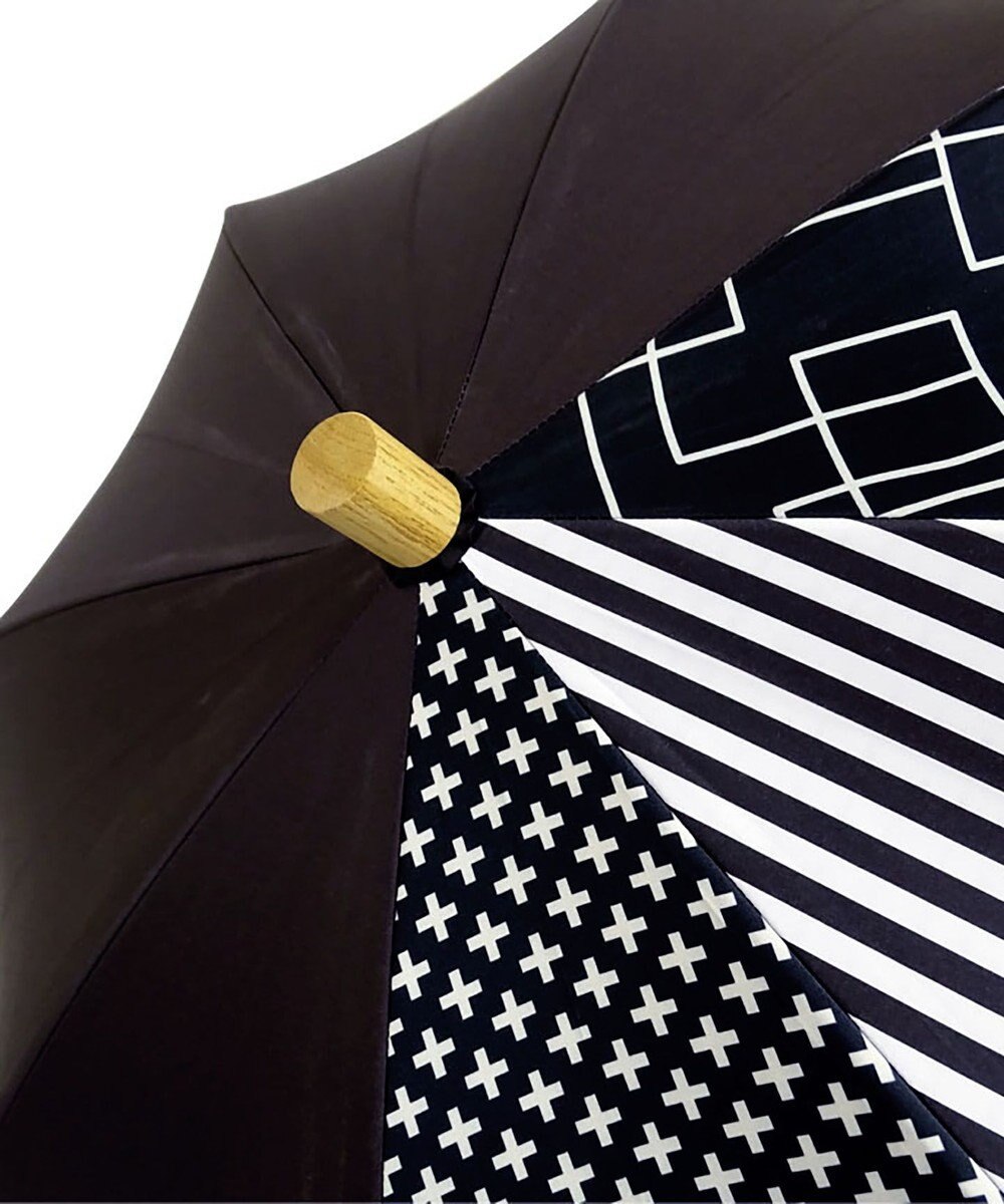 +RING 【プラスリング】【数量限定】レディース向け 晴雨兼用（長ショート） 遮光 BLK T1170 