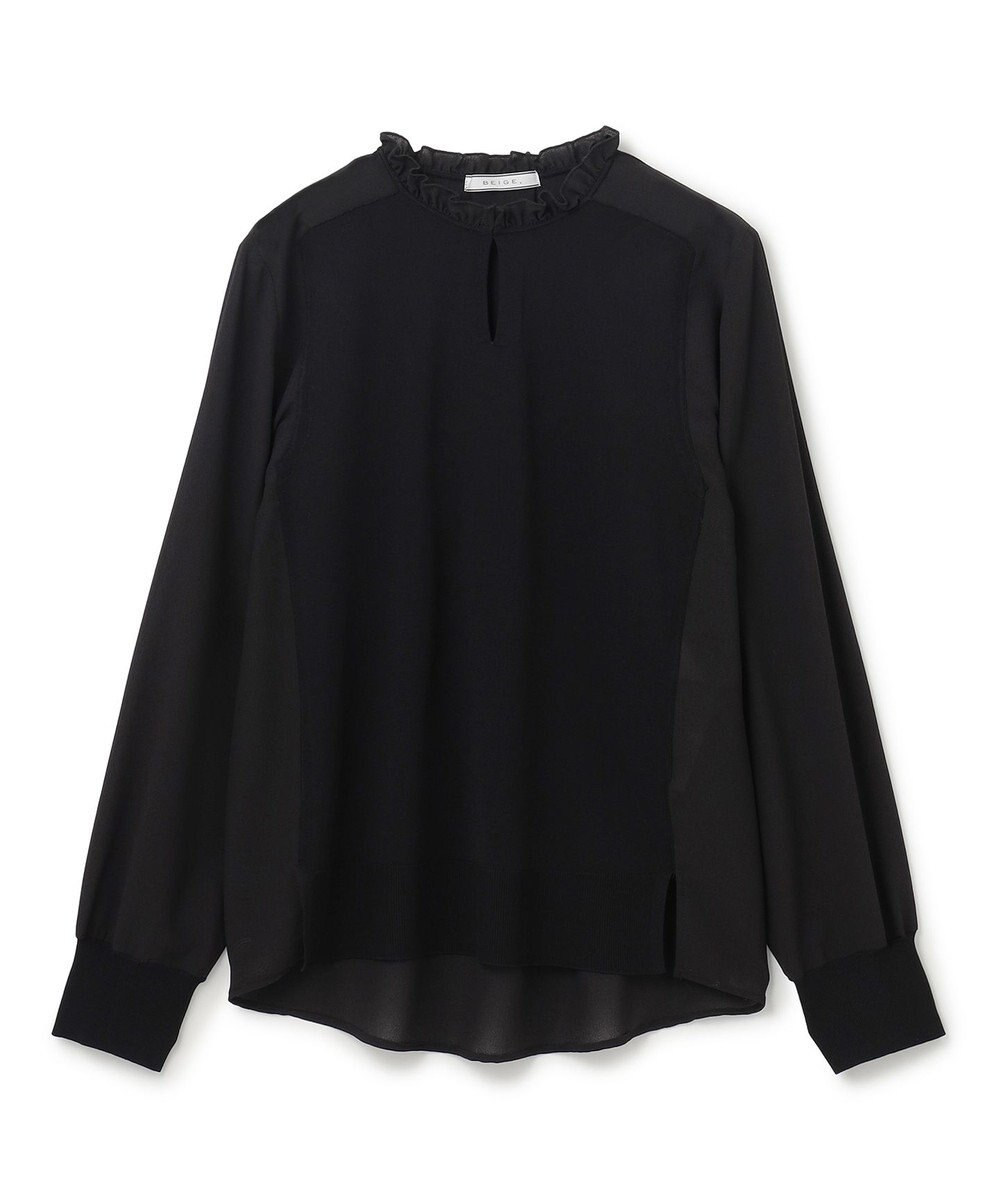 BEIGE， CLARISSE / タイニーフリルニット 