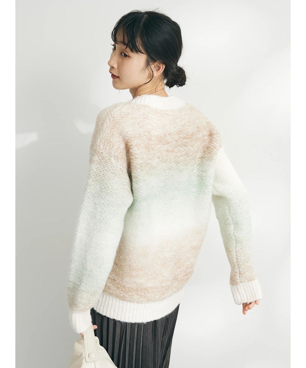 CRAFT STANDARD BOUTIQUE グラデーションクルーネックプルオーバー 