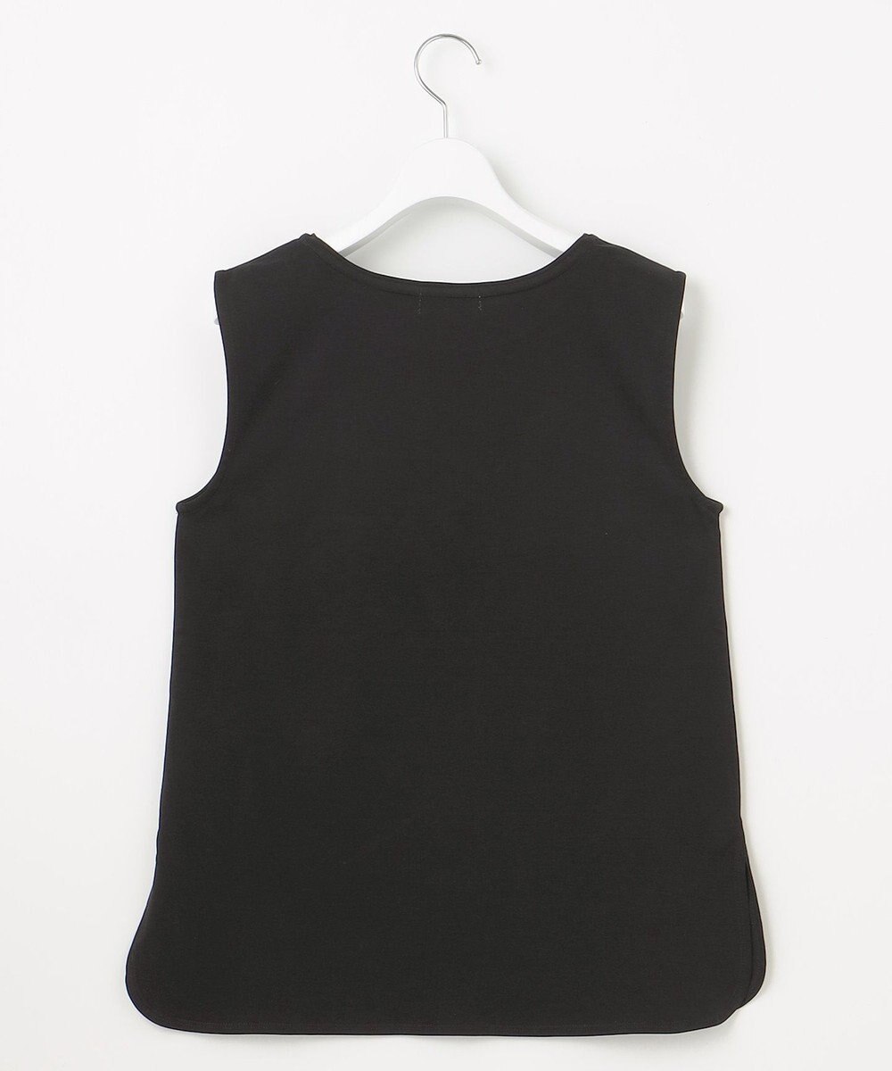 J.PRESS LADIES L 【洗える】スムースジャージー ノースリーブ カットソー 