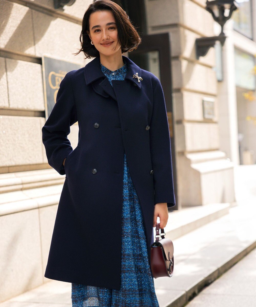 組曲 ウェーブラインブローチ 