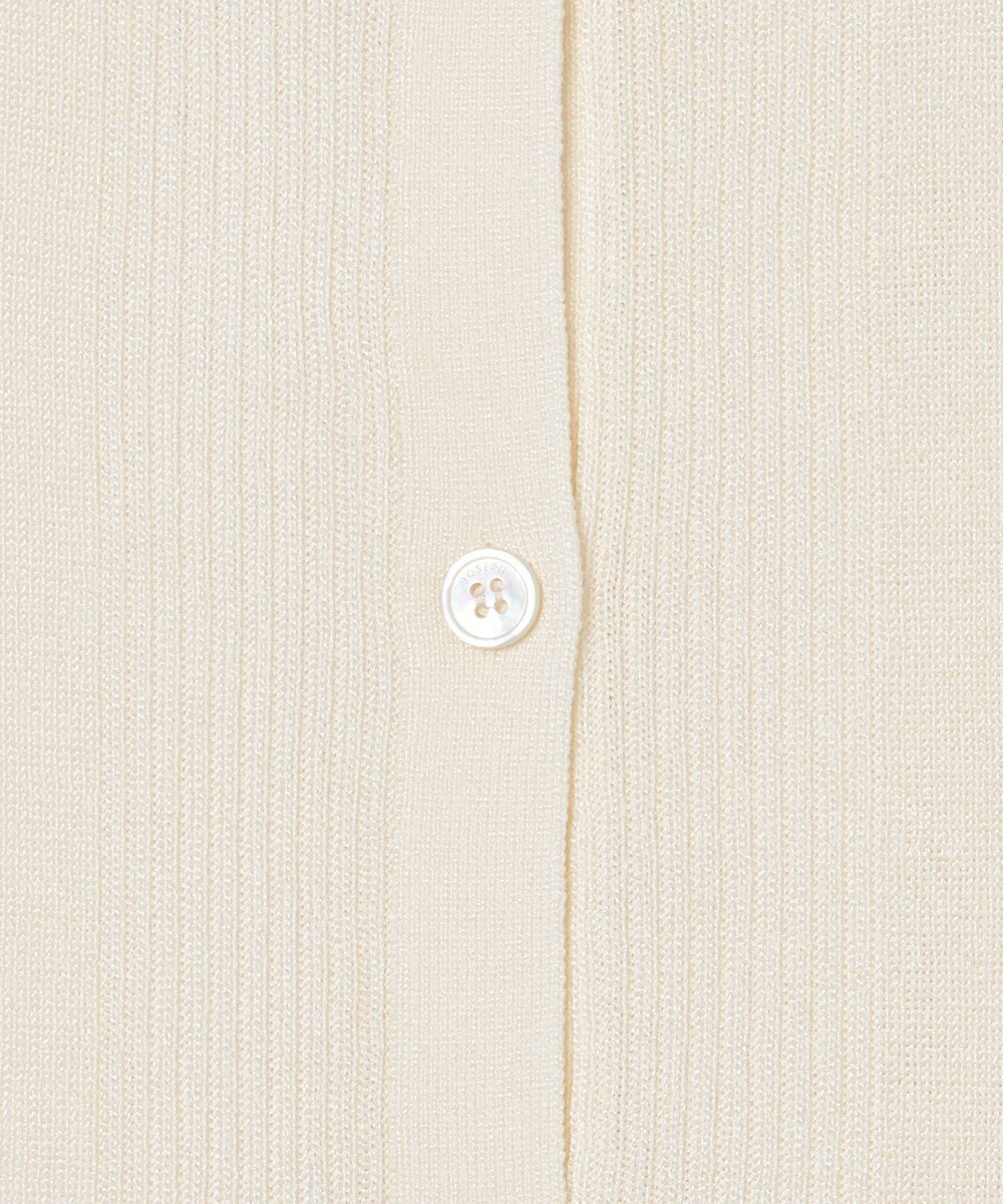 JOSEPH クリスピーレーヨン　ロングスリーブカーディガン 