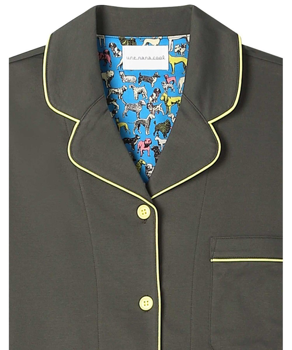 une nana cool 【綿100％】シルケットスムースパジャマ　MADE WITH LIBERTY FABRIC 