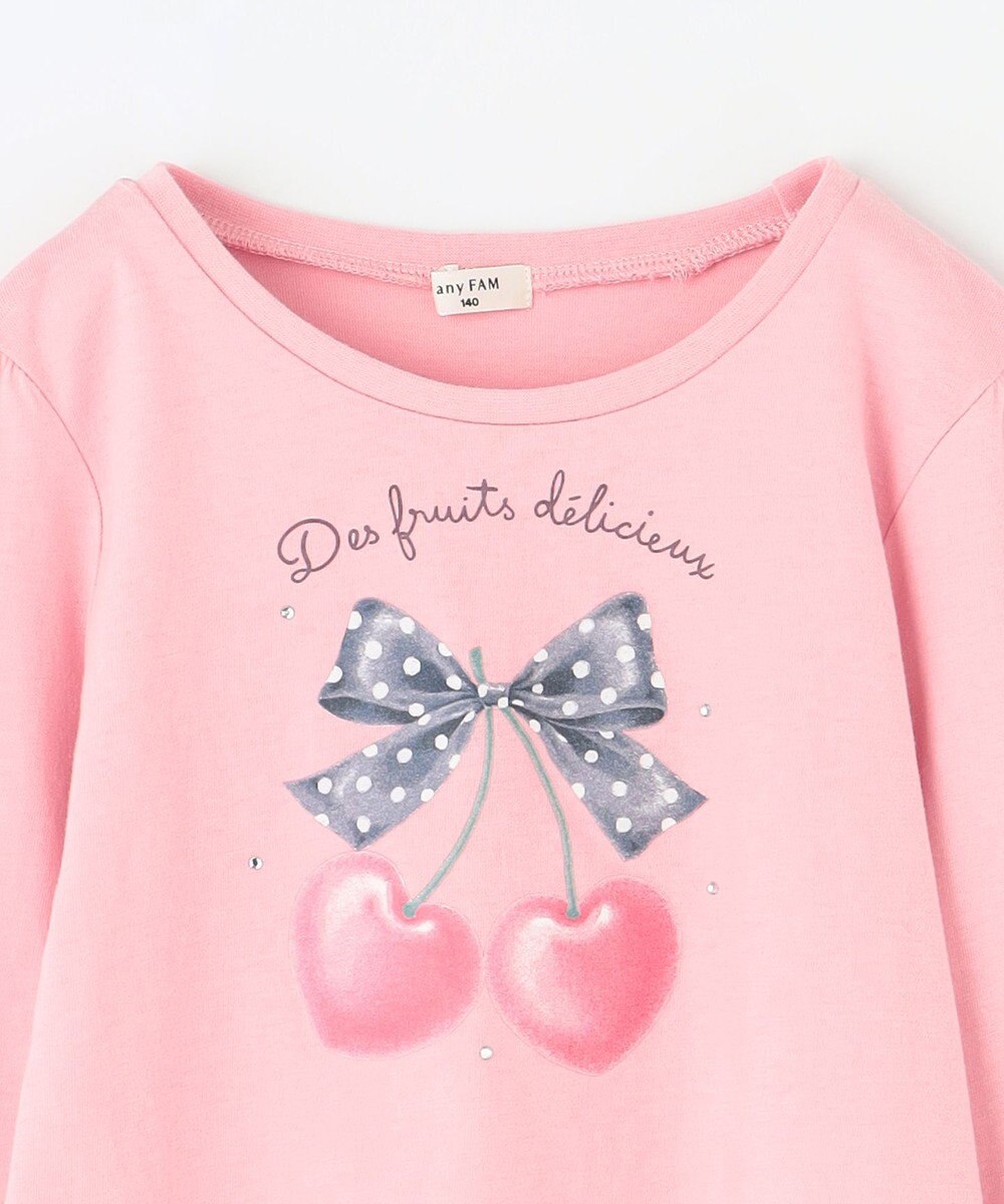 ANY KIDS ガーリーアート 長袖Tシャツ 