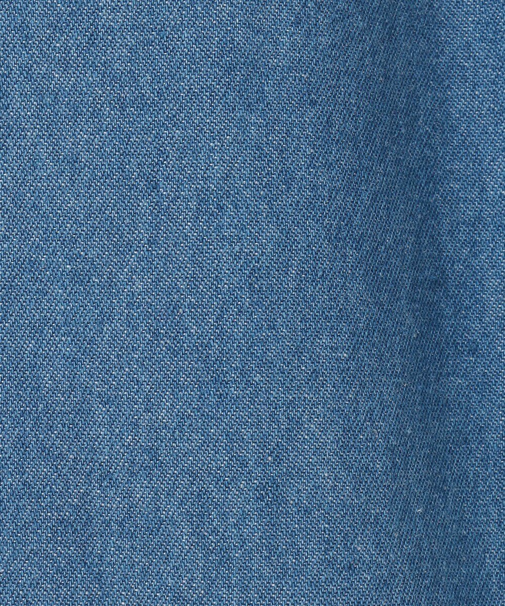 ANY KIDS スカラップ×刺繍デニムパンツ 