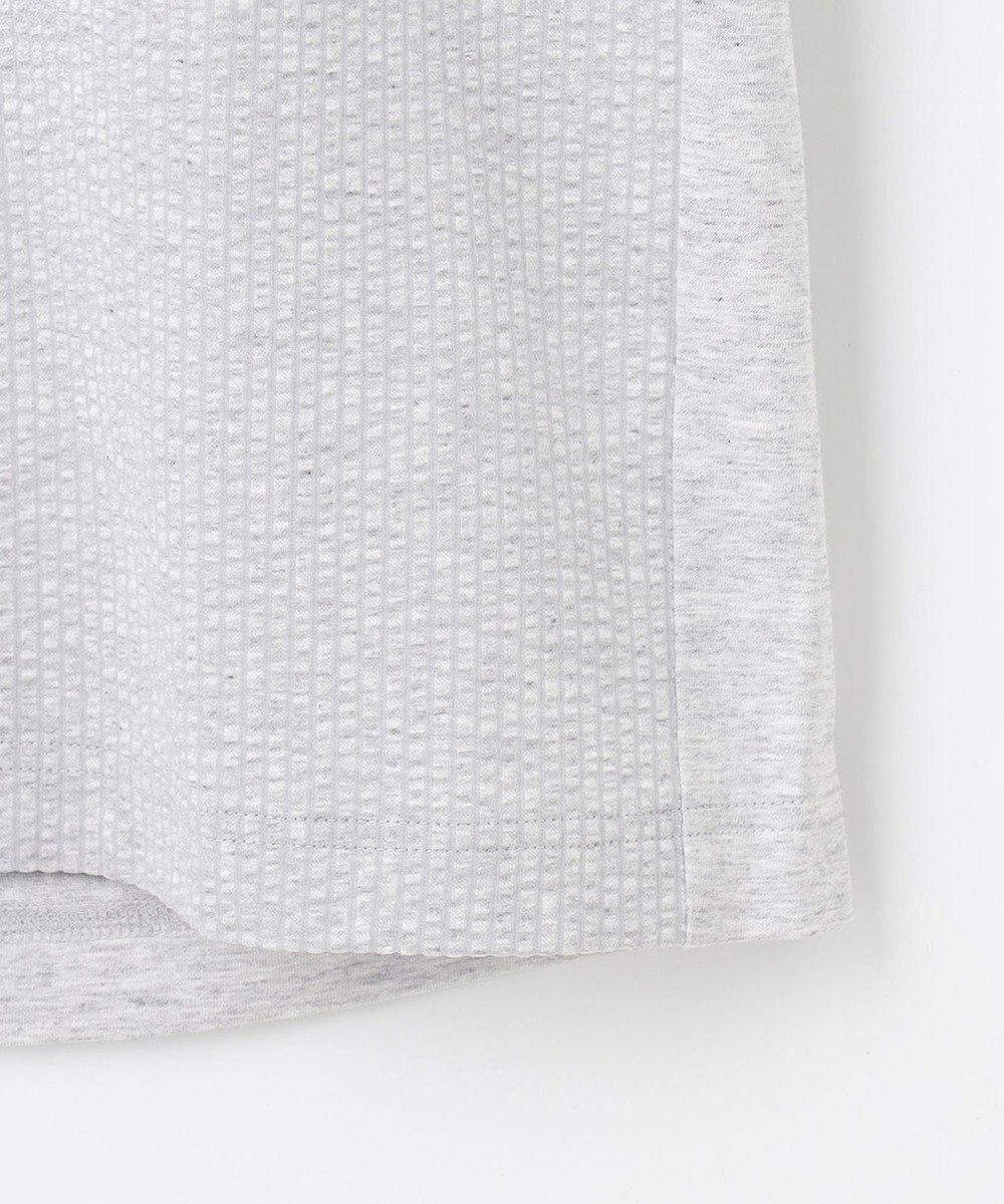 JOSEPH ABBOUD 【キングサイズ・オリジナルオーガニックコットン使用】JOE COTTONサッカー Vネック Tシャツ 