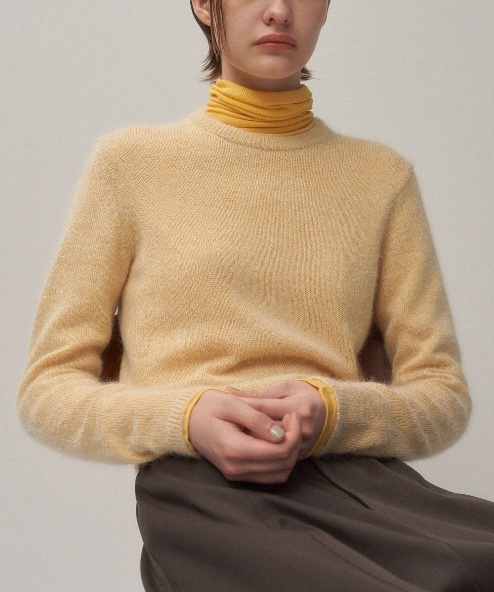 ATON SILK ALPACA | クルーネックセーター 