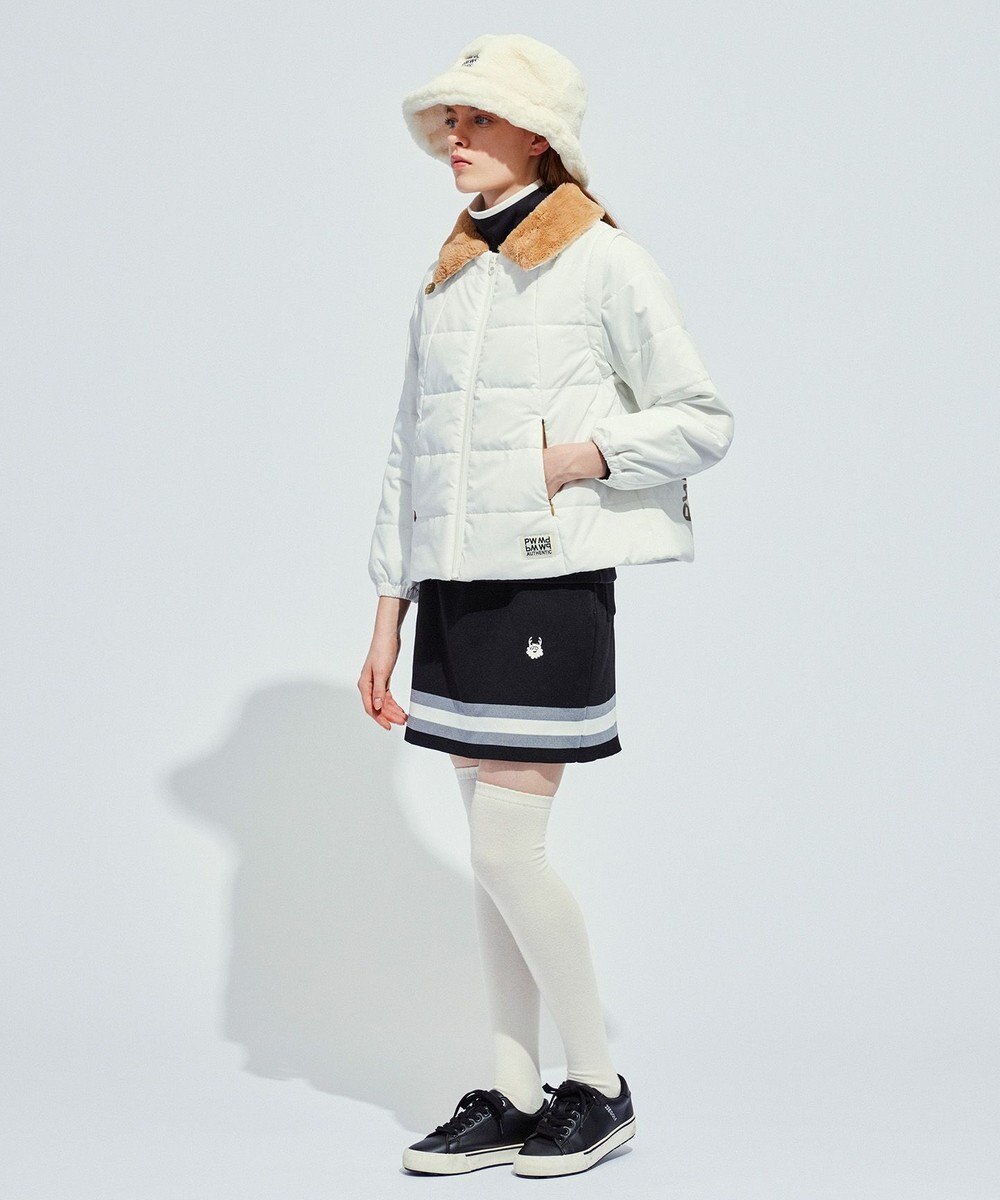 PW CIRCULUS 【ベスト / ブルゾン / 襟も外せる / WOMEN】3WAYデタッチャブルブルゾン 