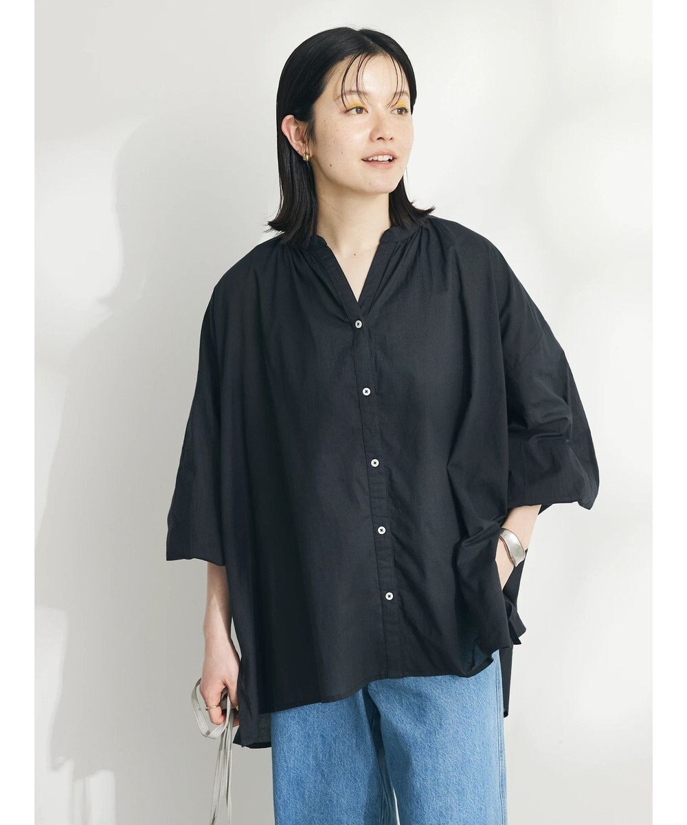 CRAFT STANDARD BOUTIQUE インド綿スキッパーチュニック 