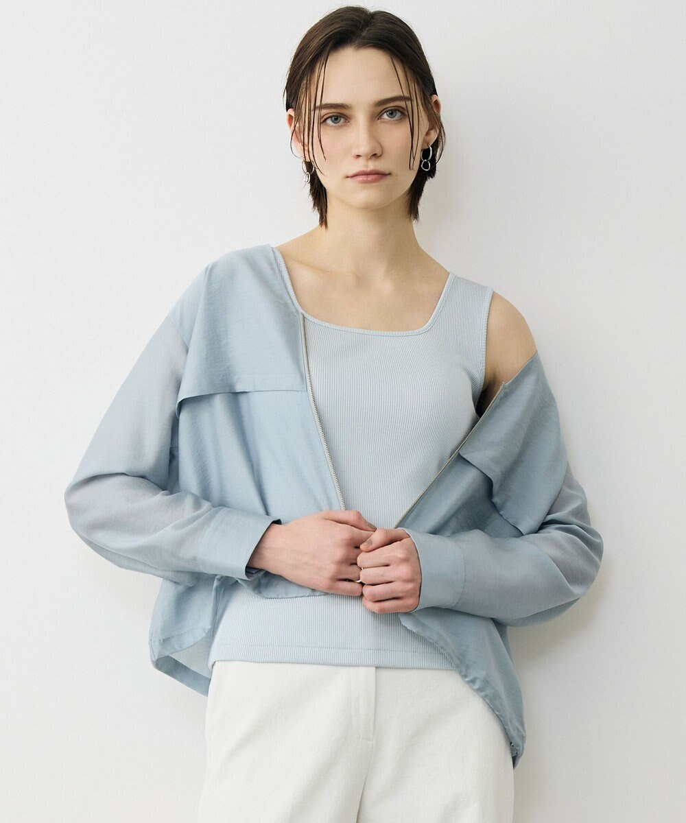 ICB ブライトステッチリブ タンクトップ 