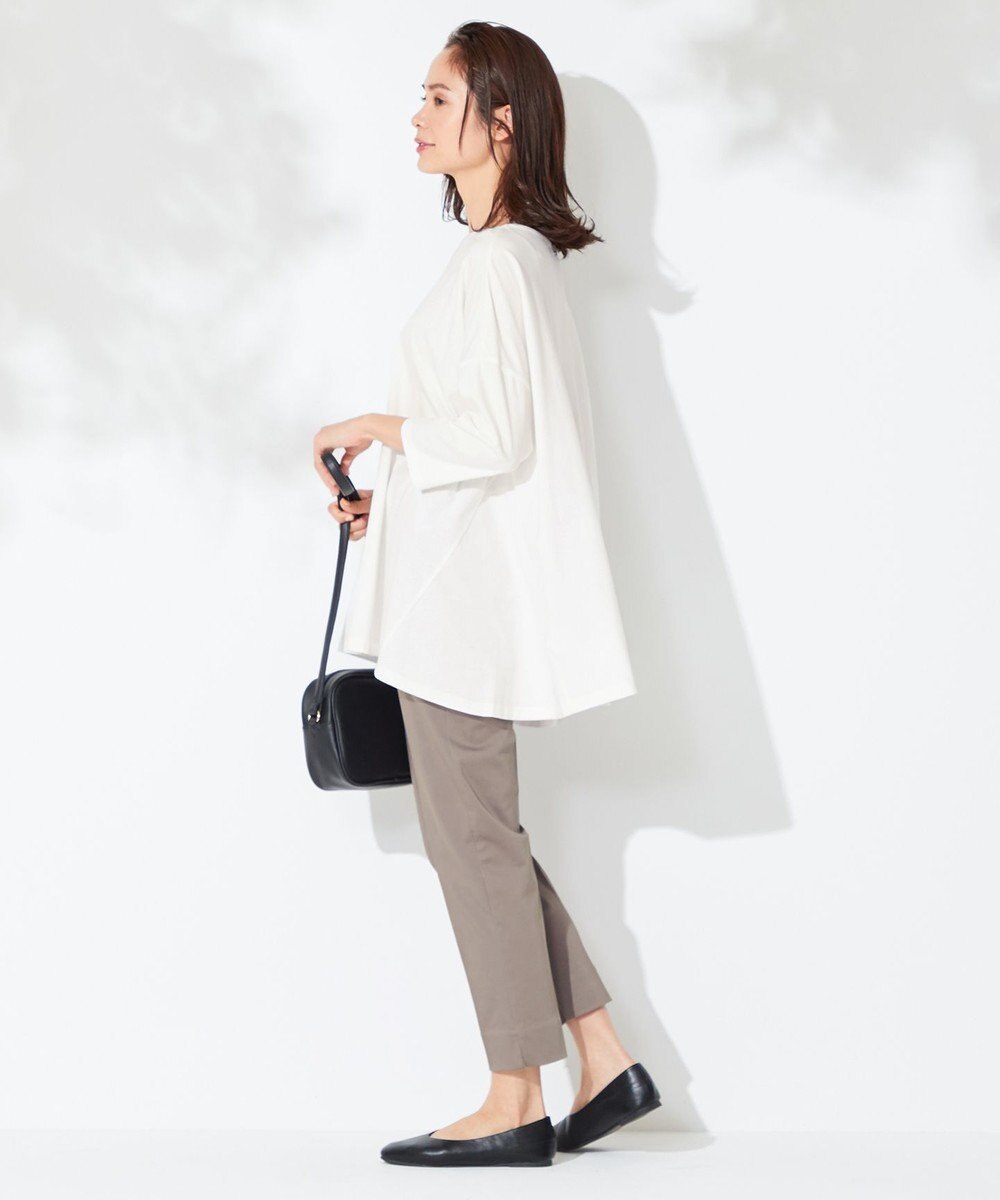 ANY 【洗える】テントライン カットソー 