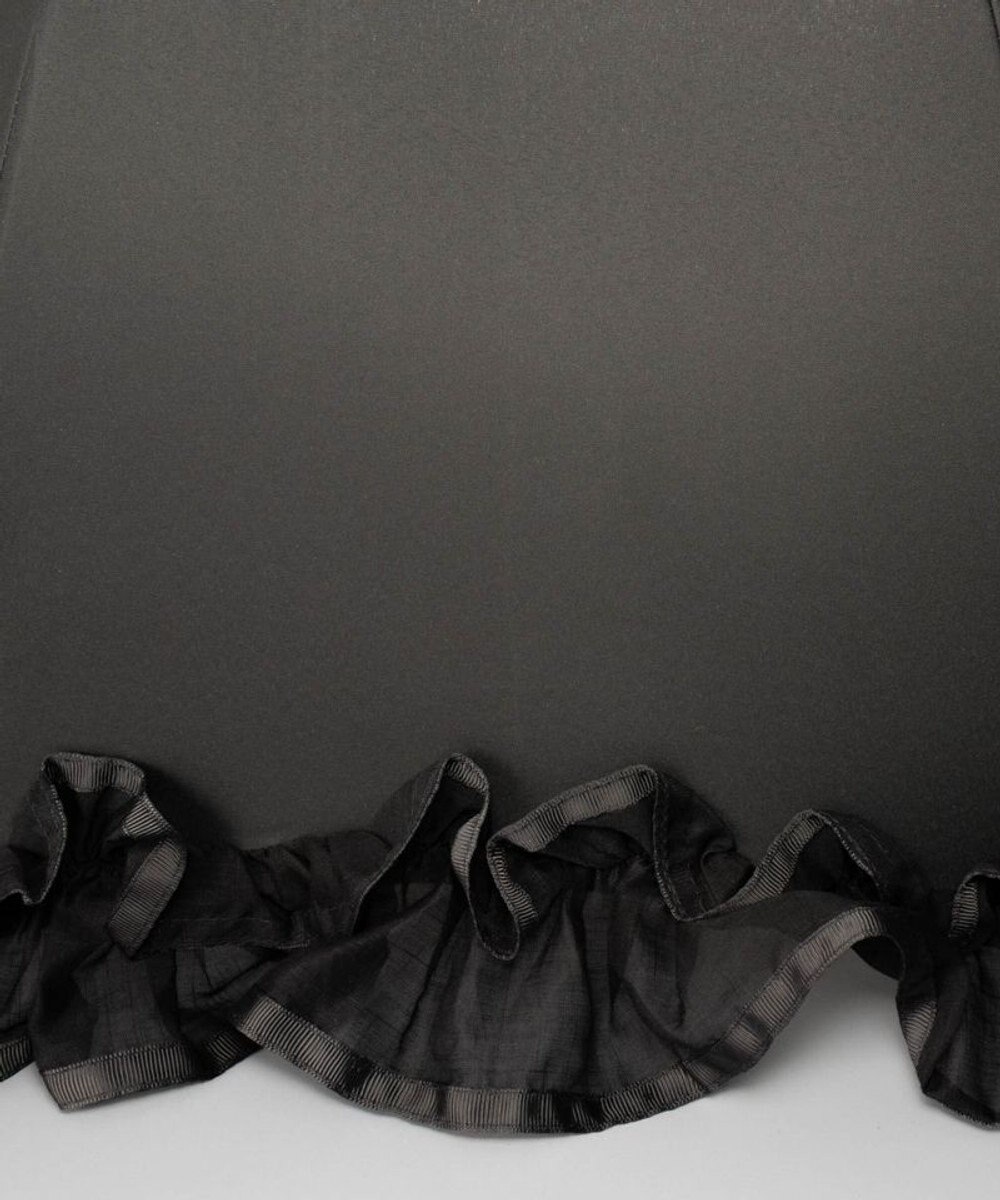 AURORA Beaurance（ビューランス）フリル晴雨兼用パラソル（1段スライドショート傘） 日傘 