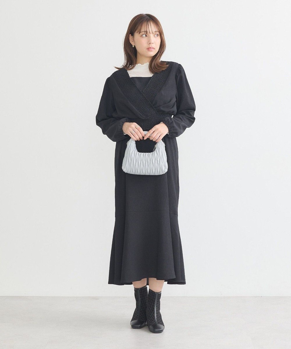 earth music&ecology ＳＥＴ２点カシュクールプルオーバー＋キャミワンピース 