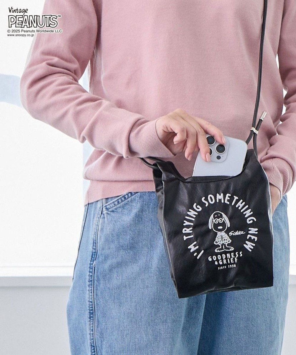 ROOTOTE 8460【スヌーピー】IP.ルーショッパーミニ.メタリックピーナッツ0Q 