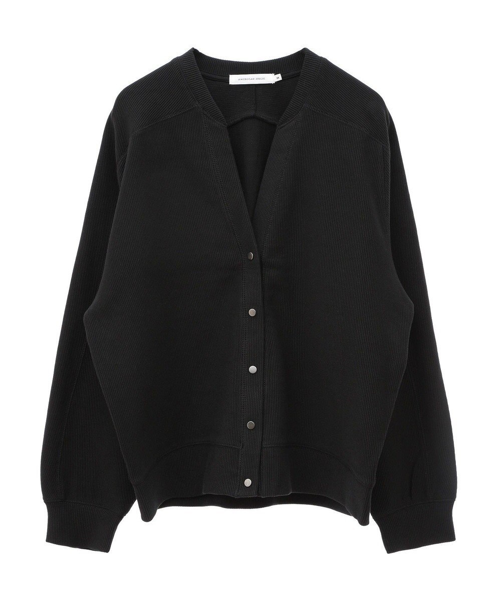 AMERICAN HOLIC Ｖネックリップルカーディガン 