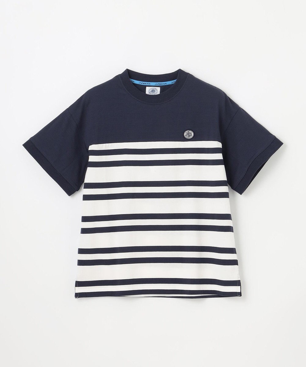 J.PRESS KIDS 【140-170cm】 ボーダービックシルエットＴシャツ 