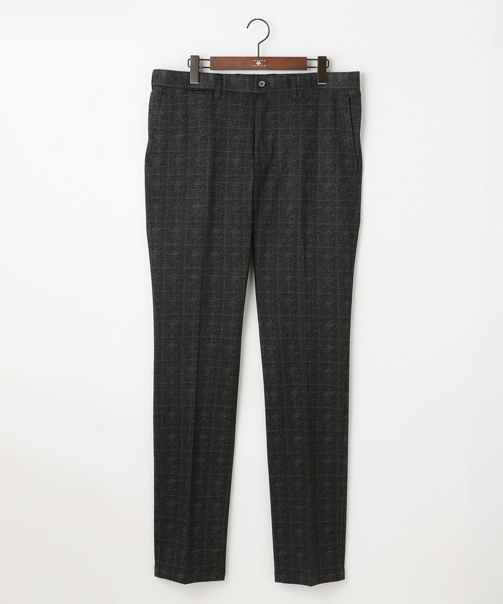 JOSEPH ABBOUD 【キングサイズ・ウエストも伸びる】ツィーディージャージーストレッチ パンツ 